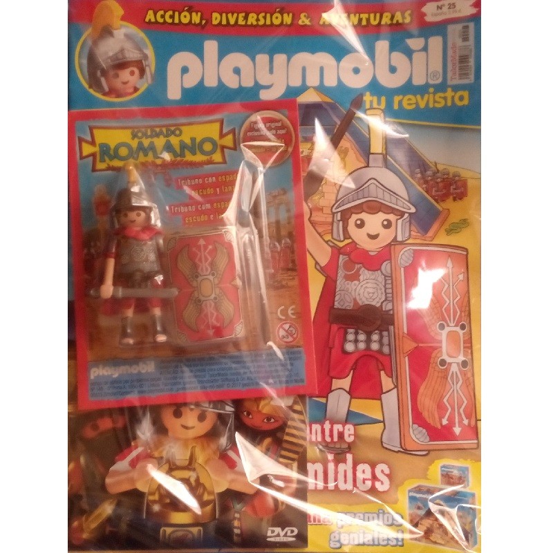 playmobil n 25 chico - Revista Playmobil 25 bimensual chicos